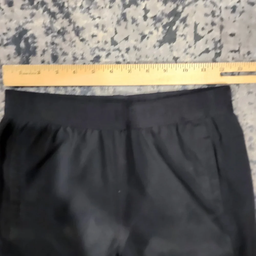 The North Face Boys Black Jogger Pants Size L 12 Elastic Waist Activewear Logo
